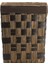 Elite Kahve Bej Hasır Dikdörtgen Çamaşır Sepeti 38X29X45CM 1 Adet 1