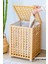 Elite Bambu Çok Amaçlı Sepet Çamaşır Kirli ve Oyuncak Sepeti - 45X45X62 Cm, 1 Adet 1