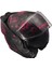 Advant 2 Sophıa Mat Siyah-Pembe Kask 3