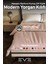 Elite Pamuklu Ranforce Kumaş Çift Kişilik Antialerjik Modern Nevresim Yorgan Kılıfı 240X260 cm 1 Adet 1