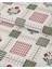 Elite Floral Grid Pamuklu Tek Kişilik Nevresim Seti Gül Kurusu 1 Adet 4