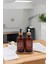 Elite Premium Cam Sıvı Sabunluk Seti – 2’li | Bambu Altlıklı | 500 ml | Estetik & Fonksiyonel- 3 Parça 1 Adet 4