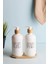 Elite Lotion 2’li Beyaz Mutfak Sıvı Sabunluk Seti 500ML+500ML Bambu Tepsili 1 Adet 1