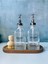 Elite Ahşap Altlıklı Sabunluk & Deterjanlık | Dishes, Hands, Soap, Lotion Etiketli ve Mühür Fırça Set 1 Adet 1