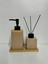 Elite Bambu Tepsili 2 Li Banyo Seti Seramik ( 16 cm Tabak Boy , 17 cm Sabunluk Boy 7 cm Kokuluk Boy ) 1 Adet 1