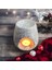 Elite Seramik Yağmur Desen Buhurdanlık ( 1 Adet Tealight Mum ve Tek Kullanımlık Esans ile Gönderilir) 1 Adet 1