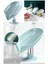 Elite Yaprak Şeklinde Yaratıcı Banyo Sabunluğu Vantuzlu Keyifli Deliksiz Su Giderli Lotus Sabunluk 1 Adet 3