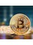 Elite Bitcoin Madeni Hatıra Parası, Hediyelik Kutulu Sikke Para, Kripto Meraklısına Hediye Koleksiyon Coin 1 Adet 1