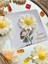 Elite 10 Adet Özel Tasarlanmış Kart ve Papatya Mum. Bebek Doğum, Babyshower, Doğum Günü, Hediyelik 1 Adet 3