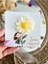 Elite 10 Adet Özel Tasarlanmış Kart ve Papatya Mum. Bebek Doğum, Babyshower, Doğum Günü, Hediyelik 1 Adet 4