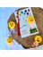 Elite 5 Adet 2'li Karne Hediyesi Işıklı Emojili Anahtarlık ve Kitap Ayracı-Çocuk Bayram Hediyelik 1 Adet 2