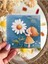 Elite 10 Adet Özel Tasarlanmış Kart ve Papatya Mum. Bebek Doğum, Babyshower, Doğum Günü, Hediyelik 1 Adet 3