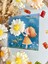 Elite 10 Adet Özel Tasarlanmış Kart ve Papatya Mum. Bebek Doğum, Babyshower, Doğum Günü, Hediyelik 1 Adet 4