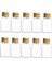 Elite 10 Adet Boş Gold Kapaklı Kolonya Şişesi Doldurulabilir Cep Plastik Parfüm Şişesi 30 ml 1 Adet 2
