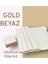 Elite Ambalaj Kağıdı Paketleme Kağıdı Çeyiz Paketleme Kağıdı Ambalaj Kağı 50X70 cm 10 Adet Gold- Beyaz Hed 1 Adet 2
