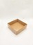 6X6X2 cm Asetat Kapaklı Kraft Kutu 100 Adet 1 Adet 1