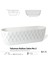 Elite 6,5 Lt Yakamoz Balkon Saksısı Hazneli Baklava Desenli Plastik Saksı 2 No 48 cm 1 Adet 2