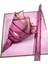 Çiçek Buket Kağıdı Rose Pembe Kenar Çerçeveli Pembe Zemin Lüks Mat Opp 55X55CM-20 Sayfa 1 Adet 1