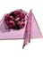 Çiçek Buket Kağıdı Rose Pembe Kenar Çerçeveli Pembe Zemin Lüks Mat Opp 55X55CM-20 Sayfa 1 Adet 3