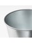 Elite Galvanizli Gümüş Renk Saksı Bitki Çiçek Saksısı 9 cm Çelik Gri Saksı 1 Adet 2