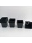 Elite Kare Saksı 9X9X8 cm 35 Adet Kare Vakum Saksı Üretim Saksısı Siyah Saksı Fide Tohum Ekim Saksısı 1 Adet 3