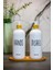 Elite Bambu Standlı 2'li Sıvı Sabun Bulaşık Deterjanı Baskılı, Pompalı Plastik Şişe, Beyaz Bambu 500ML 1 Adet 2