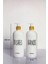 Elite Bambu Standlı 2'li Sıvı Sabun Bulaşık Deterjanı Baskılı, Pompalı Plastik Şişe, Beyaz Bambu 500ML 1 Adet 5