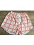 Kadın Ekoseli Fırfırlı Şort Pijama Altı 3