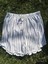 Kadın Çizgili Fırfırlı Şort Pijama Altı 2