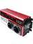 12V 2000W Modifiye Sinus Inverter Araç ve Güneş Enerjisi Uyumlu, Çift Usb, Çift Priz ve Çakmaklık 2