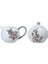 x V&a Alice In Wonderland Fine China Porselen 200ML Krema ve Şekerlik Seti 1