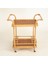 Java Rattan - Synthetıc Servis Arabası 78X46X85 cm Turuncu 2