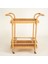 Java Rattan - Synthetıc Servis Arabası 78X46X85 cm Turuncu 3