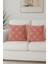 1 Adet Pembe Çizgili Pofuduk Kırılent Kılıfı 42X42 cm 3