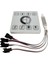 5-24 Volt Tek Renk Pixel Şerit LED Kontrol Duvar Tipi 4 Çıkışlı WS2811 3