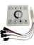 5-24 Volt Tek Renk Pixel Şerit LED Kontrol Duvar Tipi 4 Çıkışlı WS2811 4