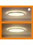Superslim 22W Beyaz Sıva Üstü Rgb Akıllı LED Yuvarlak Panel Tavan Armatürü 42 cm Çapında 2600 Lumen 5