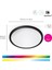 Superslim 32W Beyaz Sıva Üstü Rgb Akıllı LED Yuvarlak Panel Tavan Armatürü 55 cm Çapında 3750 Lumen 3
