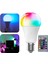 Akıllı Rgb LED Ampul LED Uzaktan Kumandalı Renk Değiştiren Ampul 2