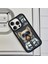 iPhone 15 Pro Uyumlu 3D Gözlük Fermuar Köpek Detaylı Nakış İşlemeli Kabartmalı Cool Cute Kılıf 8