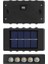 10 Ledli Solar Bahçe Dış Mekan Duvar Aydınlatması 2'li Set 3