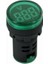 AD136-22DS Voltmetre Yeşil 24-550V 1