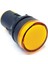 AD16DS-220S 220V Ac 22MM Sarı LED Sinyal Lambası 1