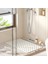 | Banyo Duş Küvet Için Vantuzlu Kaydırmaz, Su Drenajlı, Yumuşak Paspas - Mat Beyaz - 66X36CM 1