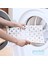 | Banyo Duş Küvet Için Vantuzlu Kaydırmaz, Su Drenajlı, Yumuşak Paspas - Mat Beyaz - 66X36CM 6