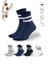 Çizgili Tenis Çorabı 3'lü Paket 1