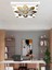 3D Papatya LED Avize, Salon Avize Modelleri, 60X60 Kare Estetik Görünüm, 60WATT Güçlü Işık Doğal LED 1