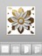 3D Papatya LED Avize, Salon Avize Modelleri, 60X60 Kare Estetik Görünüm, 60WATT Güçlü Işık Doğal LED 3