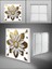 3D Papatya LED Avize, Salon Avize Modelleri, 60X60 Kare Estetik Görünüm, 60WATT Güçlü Işık Doğal LED 4