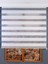 Simli Gold Zebra Stor Perde 4